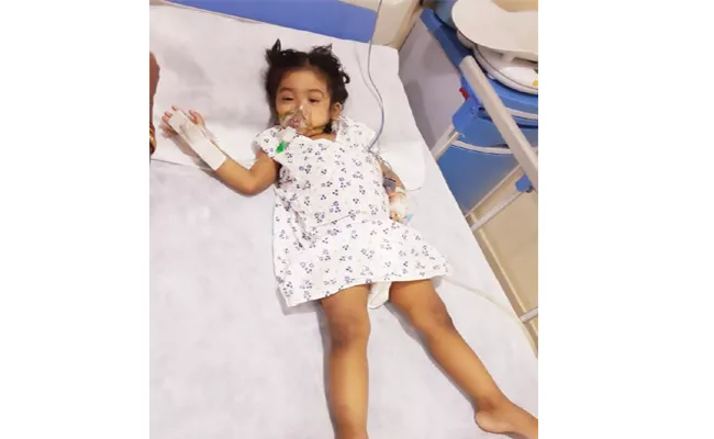 Help Child Suffering From Kidney Tumor - Sakshi