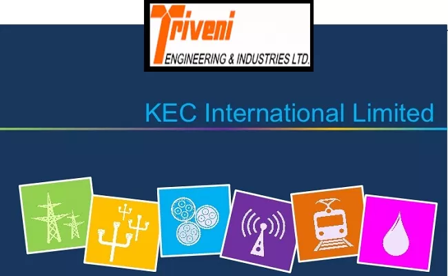 KEC International, Triveni engineering jumps - Sakshi