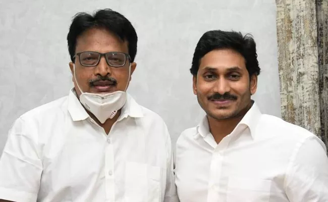 YS Jagan Mohan Reddy Chance to Penumatsa Suresh As MLC Vizianagaram - Sakshi