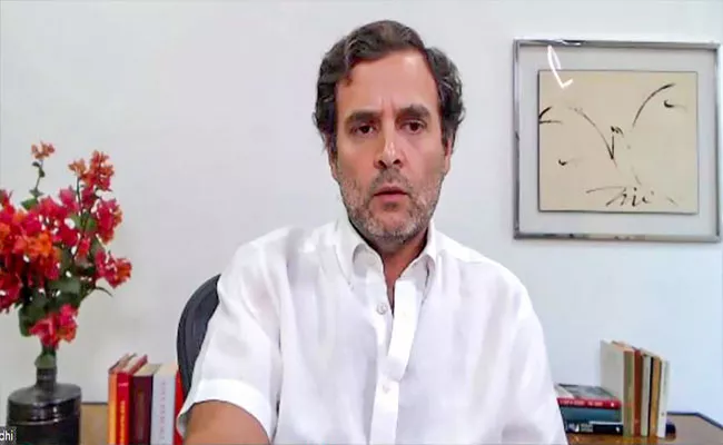 Rahul Gandhi Satirical Comments On Modi Government - Sakshi