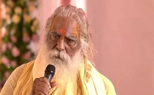 Mahant Nritya Gopal Das Chief of Ram Janmabhoomi Trust, tests positive for corona - Sakshi