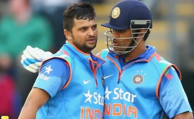  Suresh Raina Says we Cried And Hugged A Lot After Announcement Of Retirement - Sakshi