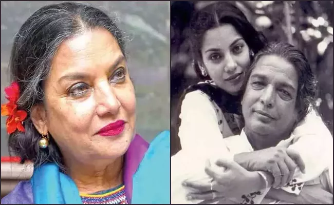 Actress Shabana Azmi Shared Old Pick With His Father On Instagram - Sakshi