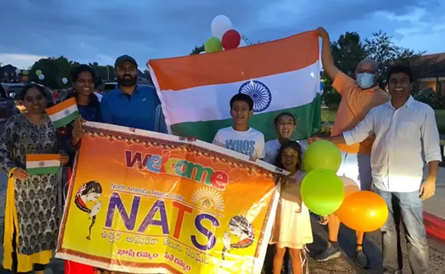 Independence Day Rally By NATS In Chicago - Sakshi