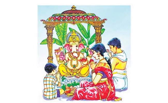 Ganesh Festival Celebrations in Home COVID 19 Rules - Sakshi