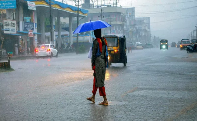 Low Pressure: Thunderstorm Rainfall In Coastal AP - Sakshi