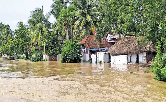 Assurance of public representatives to the victims in flood affected areas - Sakshi