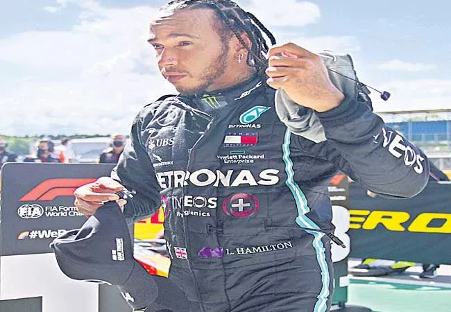 Lewis Hamilton Secured Pole Position In British Grand Prix - Sakshi