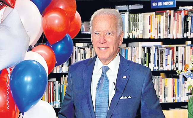 Joe Biden Nominated Democratic Presidential Candidate - Sakshi