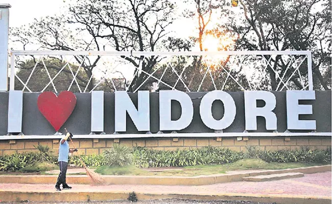 Indore named cleanest city in India for 4th consecutive year - Sakshi