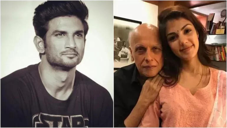 Rhea Chakraborty and Mahesh Bhatt WhatsApp Chats From June 8 - Sakshi