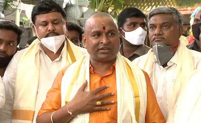 Vellampalli Srinivas Attended Kanipakam Temple ON Vinayaka Chavithi - Sakshi