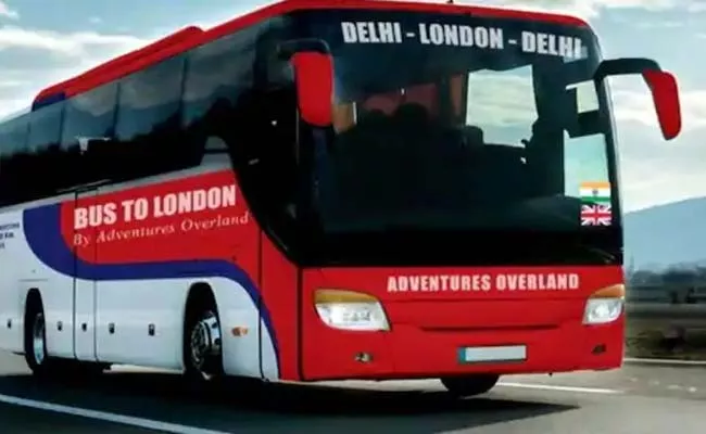 Delhi To London Via Bus: Ticket Price Is Rs 15 Lakhs - Sakshi