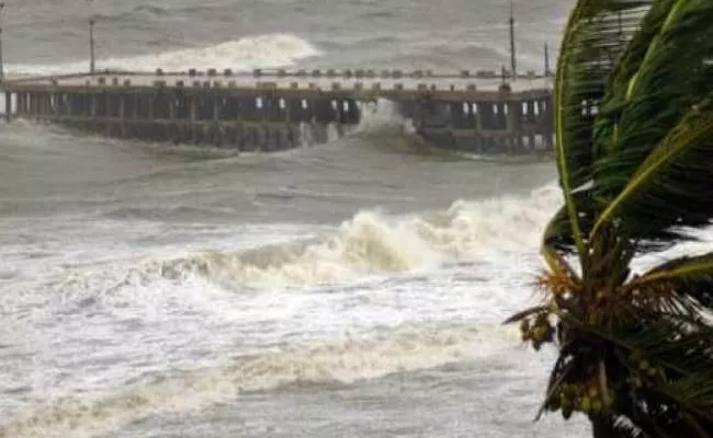 Low Pressure In The Bay Of Bengal Has Weakens - Sakshi