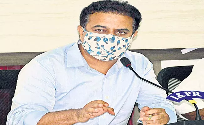 Minister KTR Said Jobs For Locals In Pharma City - Sakshi