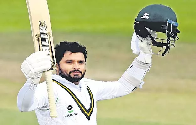 Azhar Ali Made A Century Against England In Test Match - Sakshi