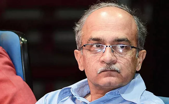 Prashant Bhushan Has Refused To Retract Or Apologise On His Twets - Sakshi