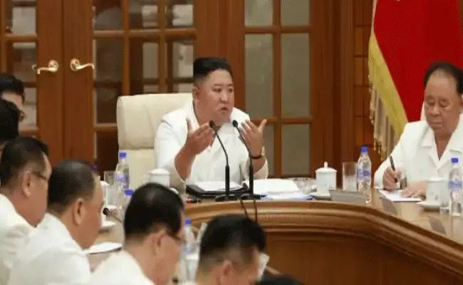 North Korea Releases Recent Pictures Kim Jong-Un - Sakshi