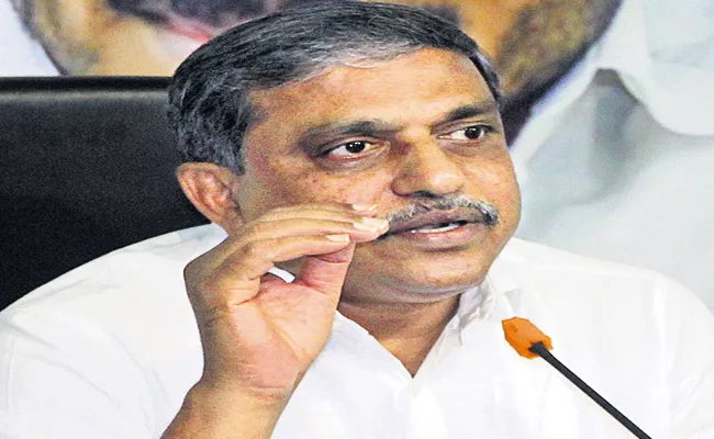 Sajjala Ramakrishna Reddy Fires On Chandrababu - Sakshi