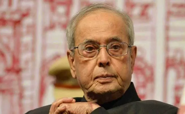 Pranab Mukherjee Passed Away : Centre declares 7 days National Mourning Period - Sakshi