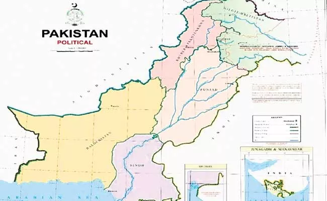 Pakistan Government Released New Map Including Jammu And Kashmir - Sakshi