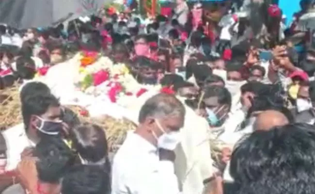 Solipeta Ramalinga Reddy Funeral Completed In Chittapur - Sakshi