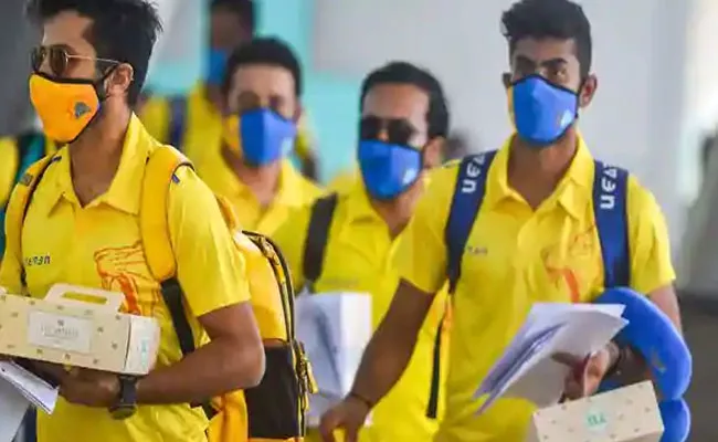 All 13 members of CSK  tested negative for COVID19 - Sakshi