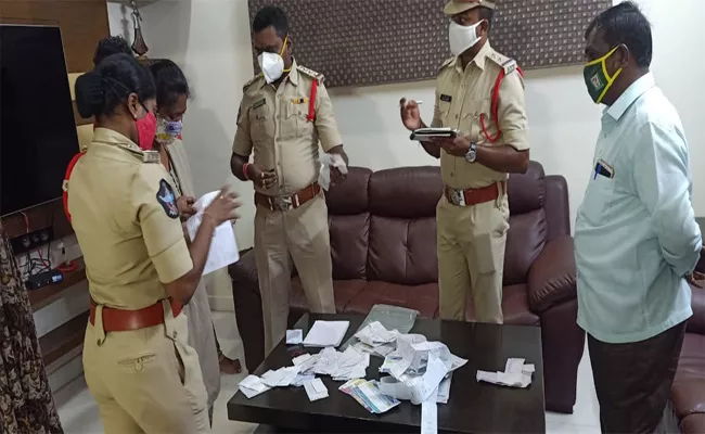 Gutka Ban Kameswara Rao Arrested In Guntur - Sakshi