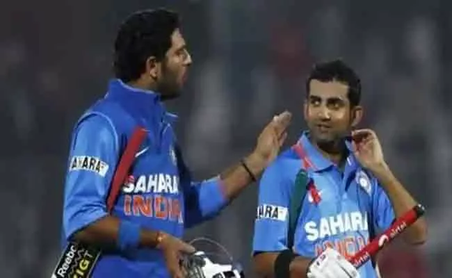 Gautam Gambhir Reacts To Yuvraj Singh Decision - Sakshi