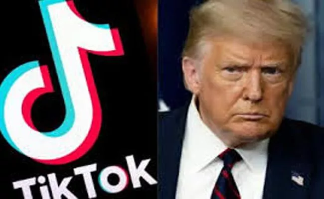 September 15 deadline is finalTikTok will be shut says Trump   - Sakshi