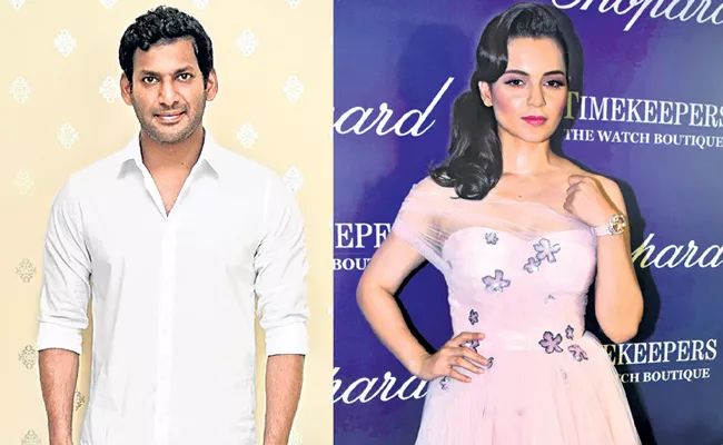 Actor Vishal compares Kangana to Bhagat Singh - Sakshi