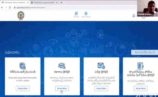 Special Story On AP Career Portal - Sakshi