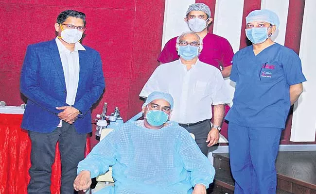 Lung Transplantation Successful For Coronavirus Patient At KIMS Hyderabad - Sakshi