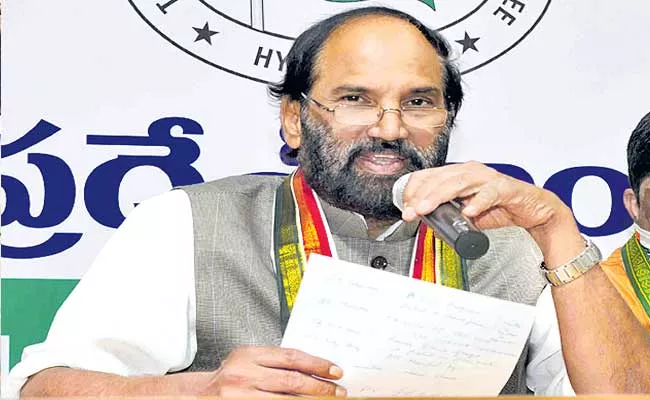 Tpcc Chief Uttam Kumar Reddy Speaks In Greater Congress Review - Sakshi