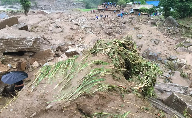 At Least 3 Dead 25 More Missing In Nepal Landslides - Sakshi