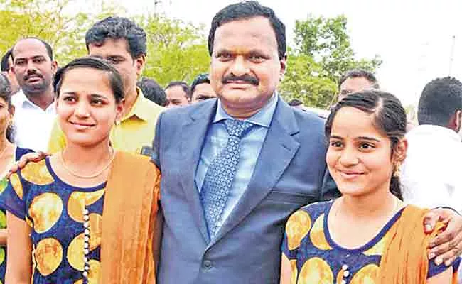 Siddipet Collector Adoption Of Two Orphaned Children - Sakshi