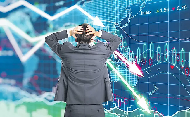 Sensex falls nearly 100 point and Nifty below 11,450 points - Sakshi