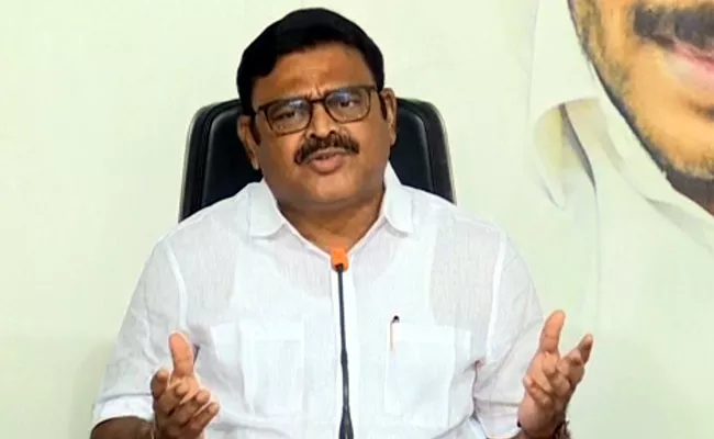 Ambati Rambabu Slams Chandrababu Naidu Over Amaravati Lands - Sakshi