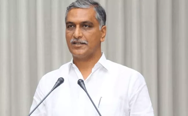 Harish Rao Says Rs 10095 Crore Of Central Funds Pending - Sakshi