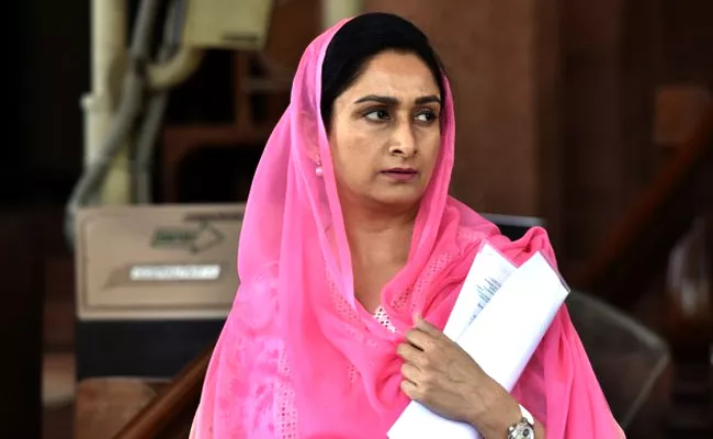 President RamNath Kovind Accepts Harsimrat Kaur Badals Resignation - Sakshi