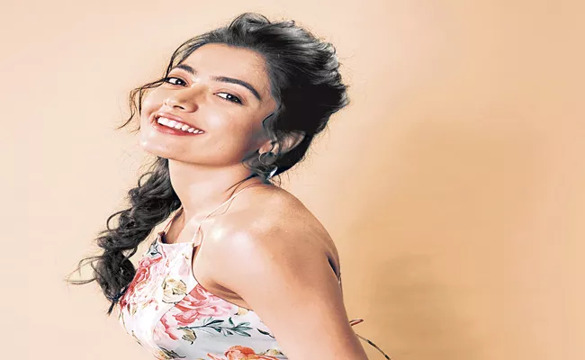 Rashmika Mandanna believes in smiling through the hard times - Sakshi