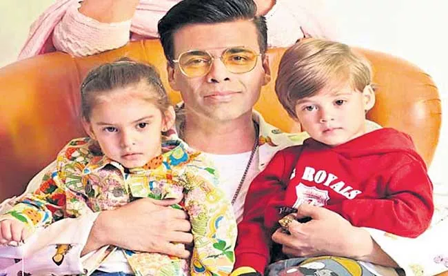 Karan Johar Writing Book For His Children - Sakshi