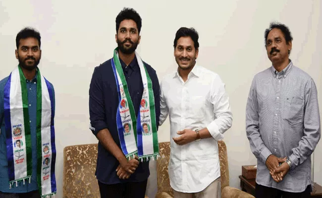 TDP MLA Vasupalli Ganesh Kumar Joins YSRCP - Sakshi