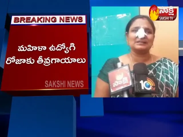 Senior Assistant Attack On Roja In Kamareddy