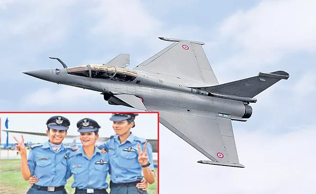 Woman fighter pilot selected to fly Rafale combat jets - Sakshi