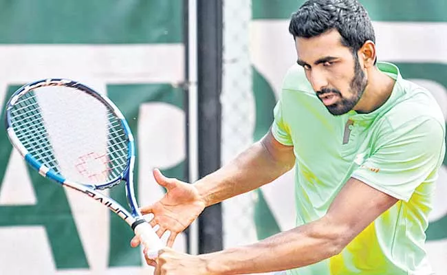 Good Start By Prajnesh In French Open Grand Slam - Sakshi