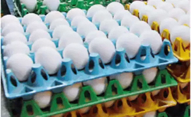 EGG Price Hike To RS 6 In Telangana - Sakshi