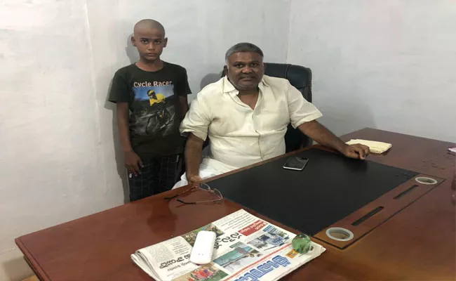 Kethireddy Pedda Reddy Taken Responsibilities Of A Boy In Tadipatri - Sakshi