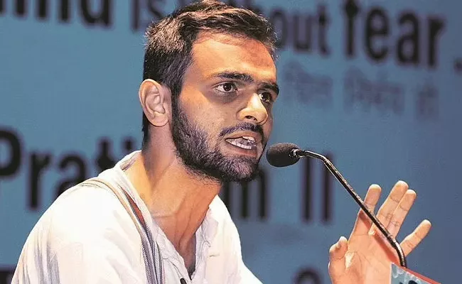 Umar Khalid Sent To Judicial custody Till October 22 - Sakshi