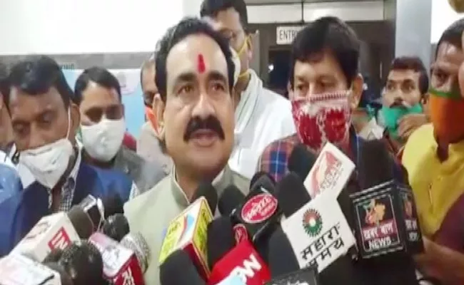 MP Home Minister Narottam Mishra Realized About His Comment - Sakshi